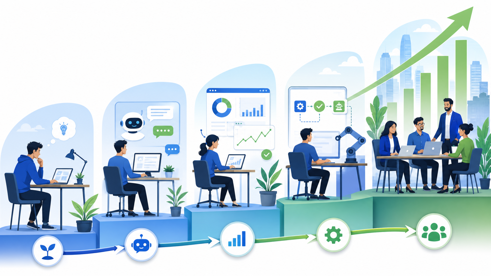 The Complete Guide to OpenAI's ChatGPT Small Business Program: AI Training, Mentorship, and Growth Tools for Entrepreneurs - additional illustration