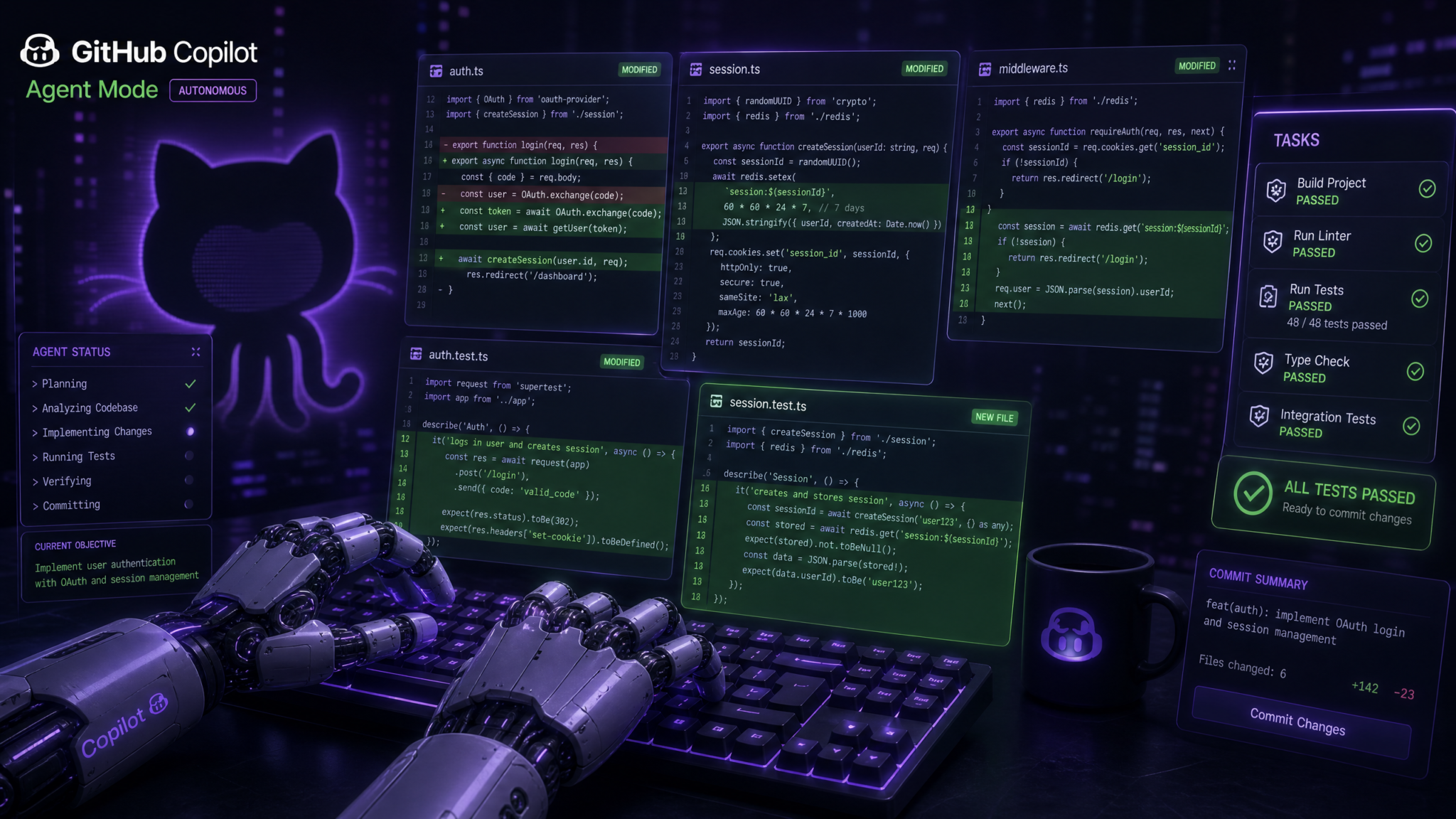 GitHub Copilot Autonomous Agent Mode