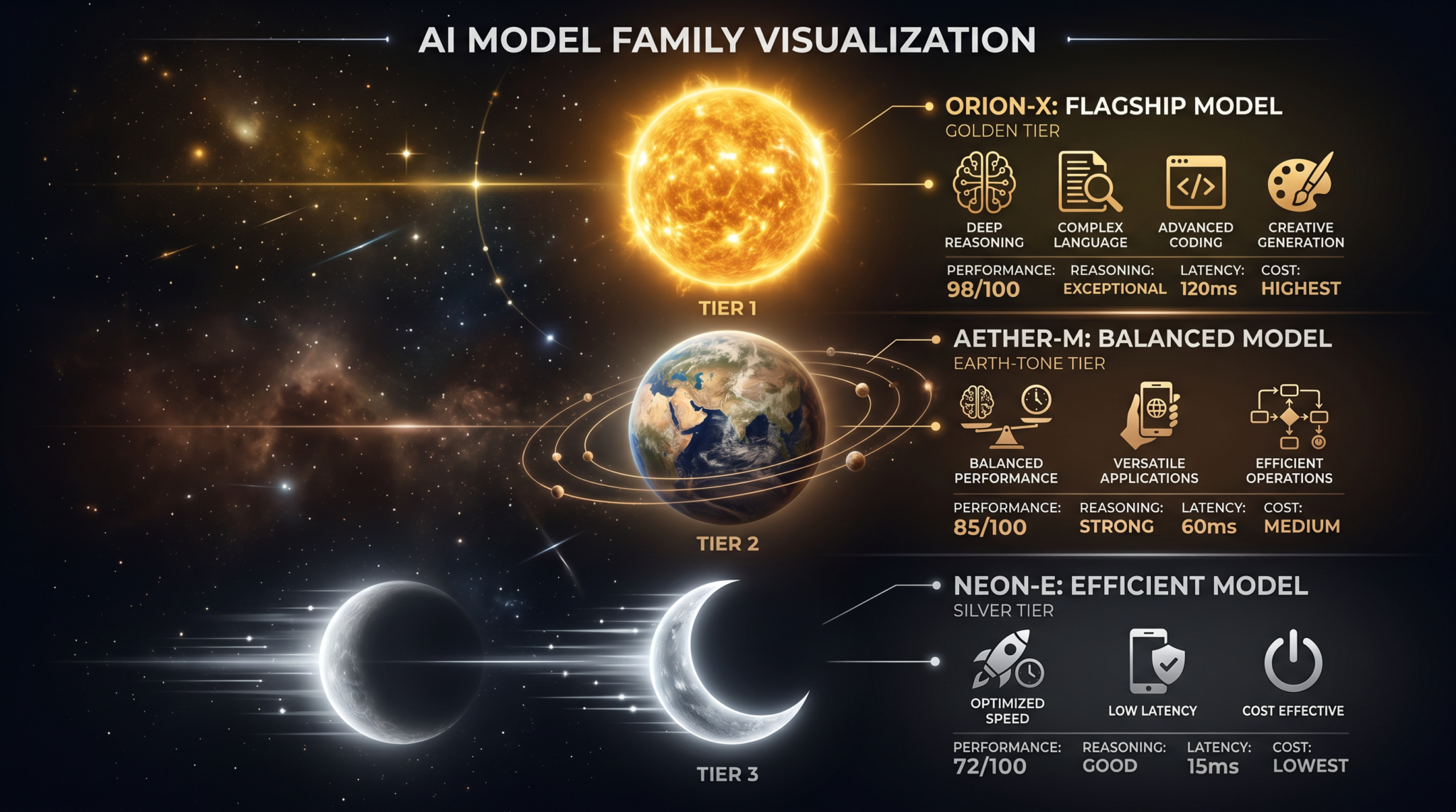 Sol Terra Luna Model Family