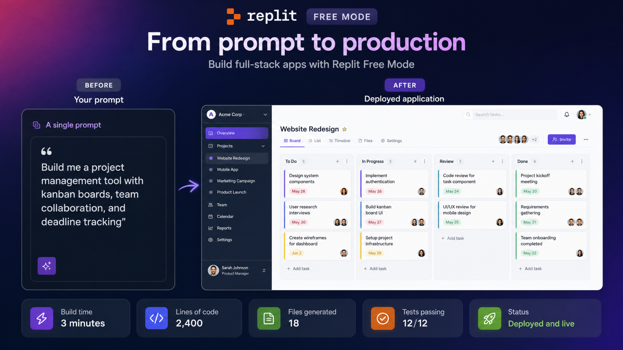Replit Free Mode Powered by GPT-5.6 Luna: How AI Agents Now Build Full Applications from a Single Prompt for Free - Section 2