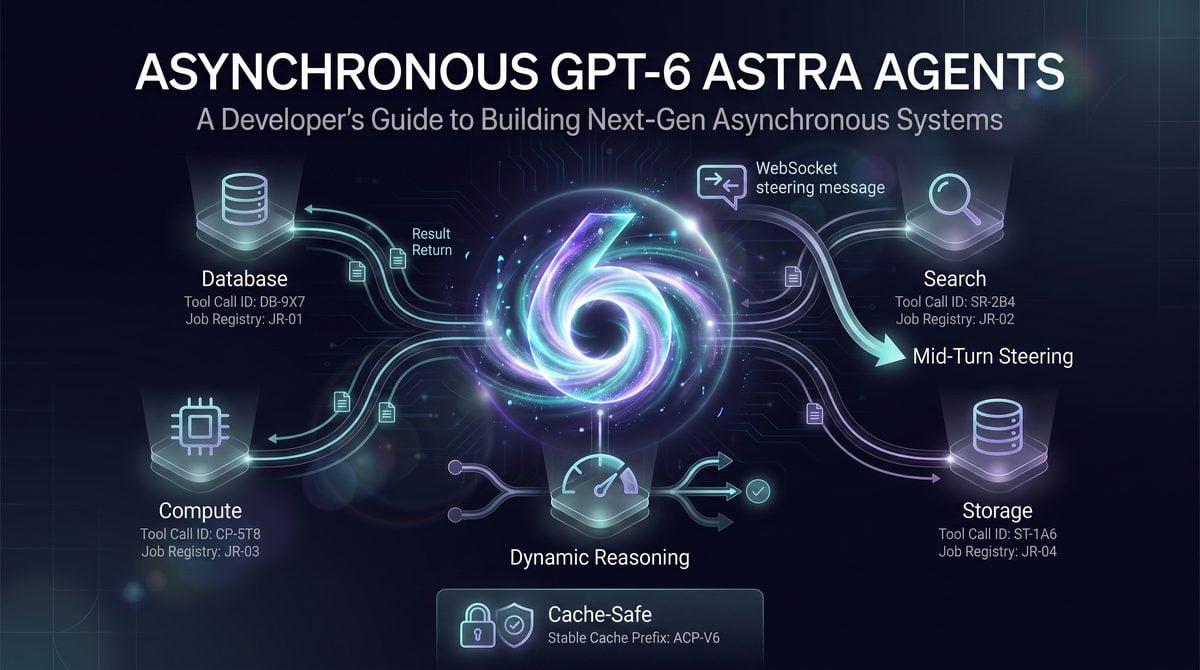 How to Build an Asynchronous GPT-6 Astra Agent: Tool Calls, Mid-Turn Steering, Dynamic Reasoning, and Cache-Safe Workflows