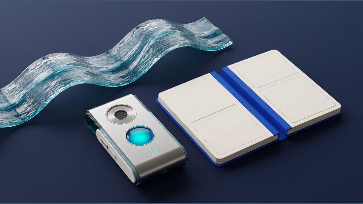 Conceptual illustration of transforming an authorised recording into reviewable notes
