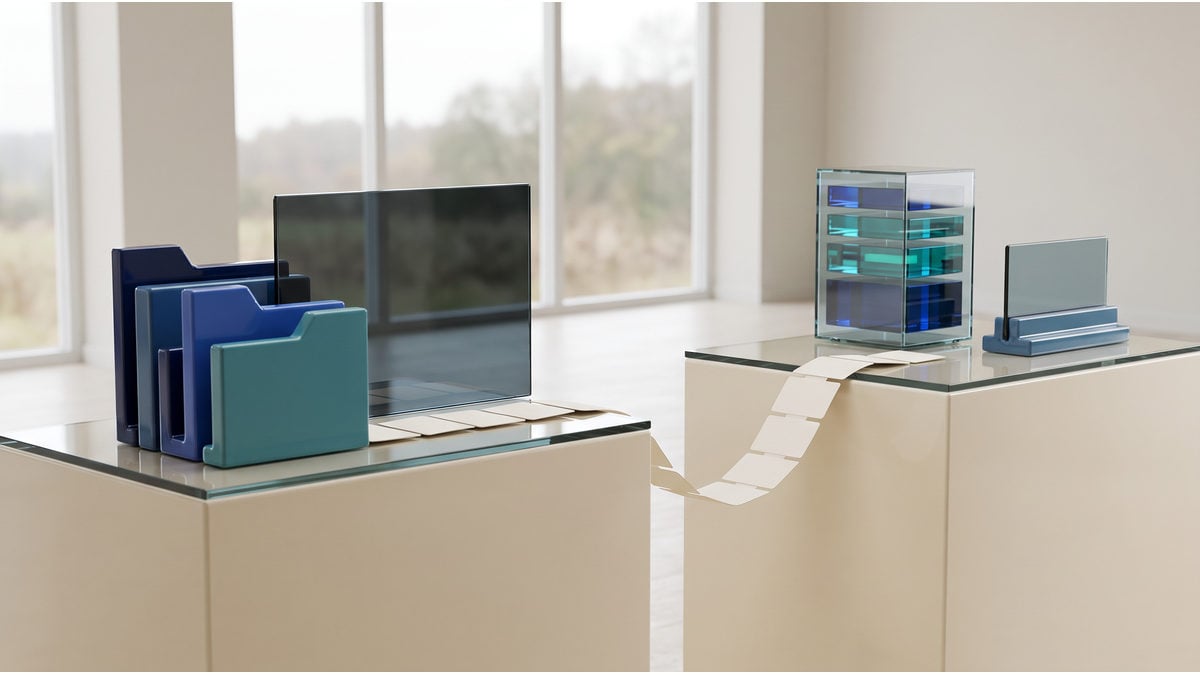 Conceptual illustration of local project context versus a connected remote host