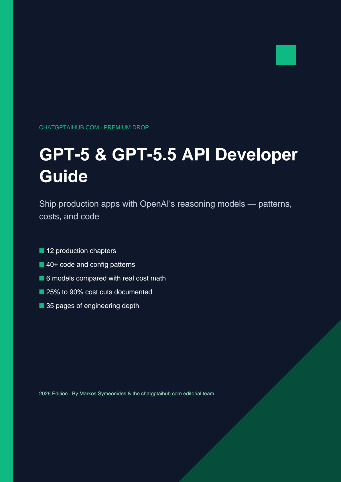 Cover preview — GPT-5 & GPT-5.5 API Developer Guide